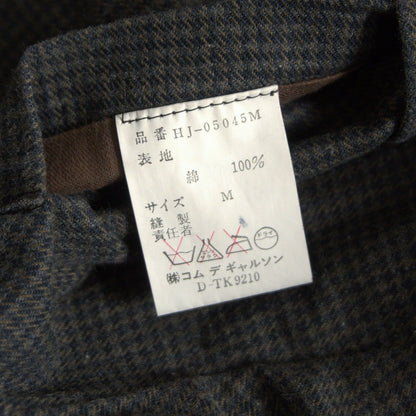 COMME des GARCONS HOMME 80s Houndstooth Check Jacket Size M