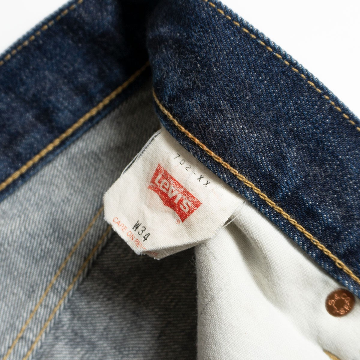 LEVI'S 702XX Big E Made in Japan Jeans Size 34×36