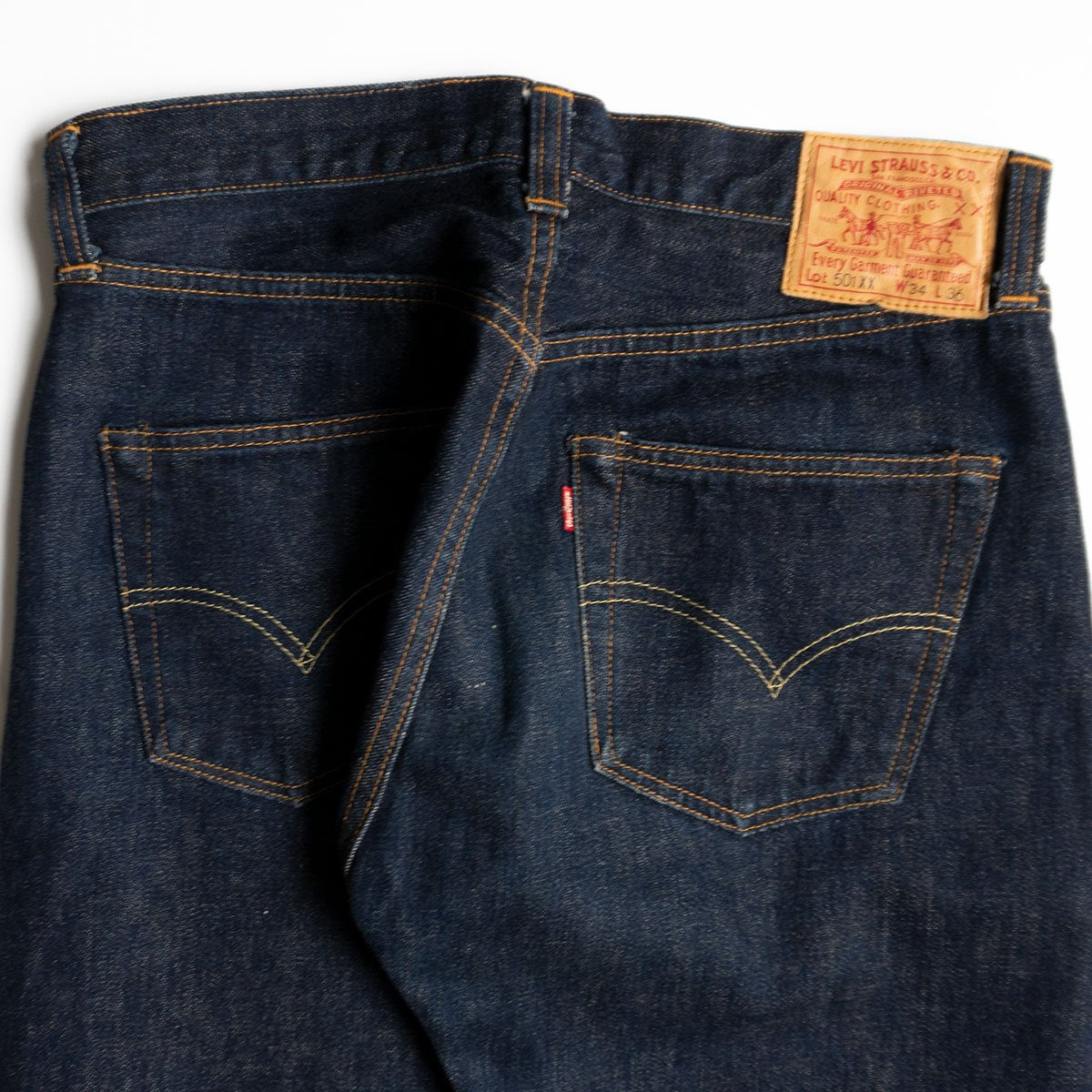 LEVI'S 47501 501XX Big E Valencia Jeans Size 34×36