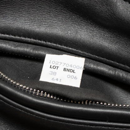 SCHOTT 641 Single Rider Leather Jacket Boa Liner Size 38