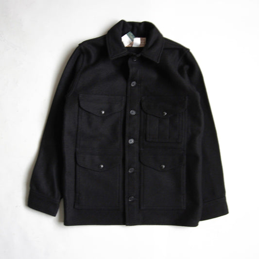 FILSON Mackinaw Cruiser Wool Jacket Black Size 36