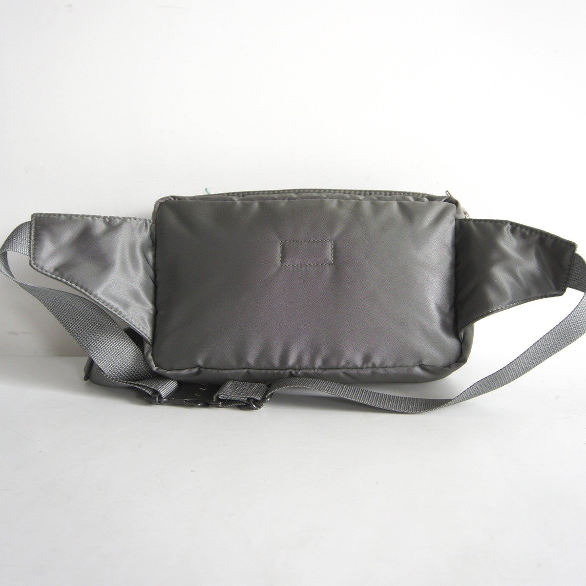 PORTER TANKER Nylon Waist Bag Silver Grey Size ONE SIZE
