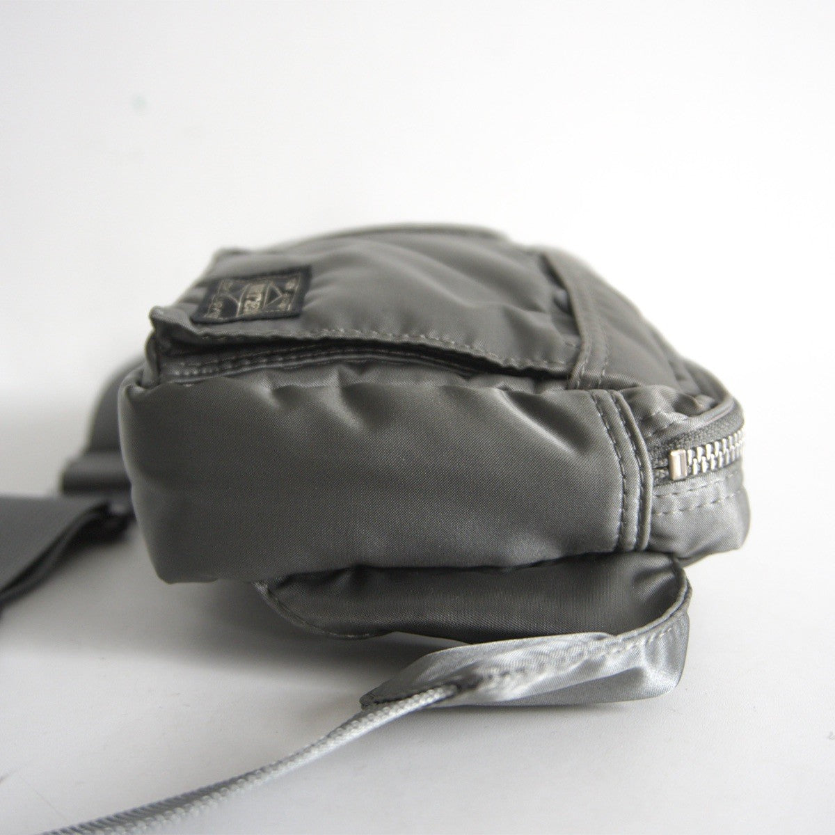 PORTER TANKER Nylon Waist Bag Silver Grey Size ONE SIZE