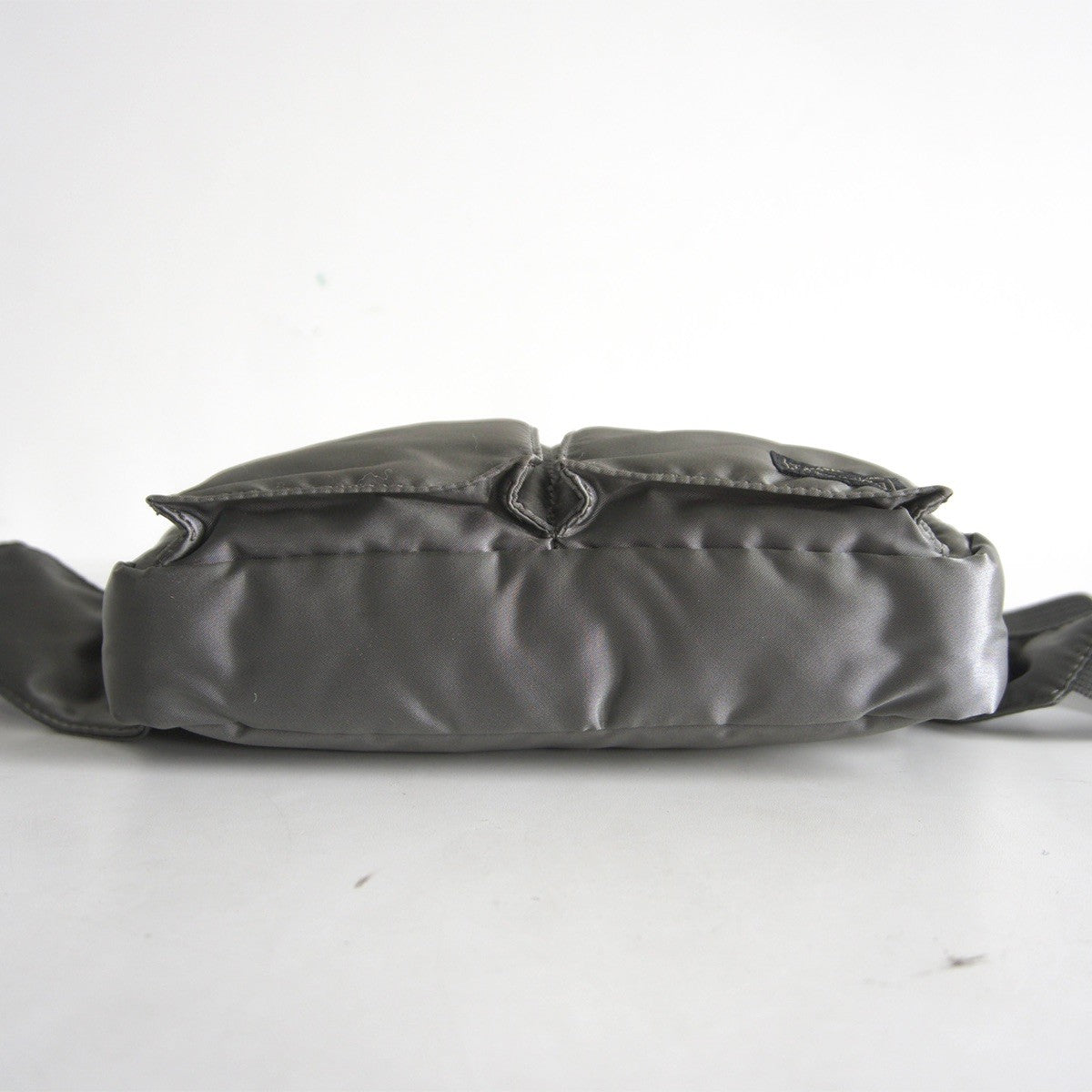 PORTER TANKER Nylon Waist Bag Silver Grey Size ONE SIZE