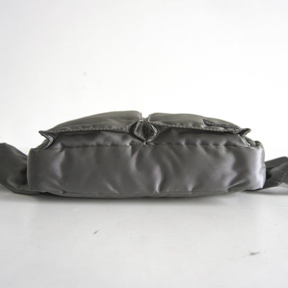 PORTER TANKER Nylon Waist Bag Silver Grey Size ONE SIZE