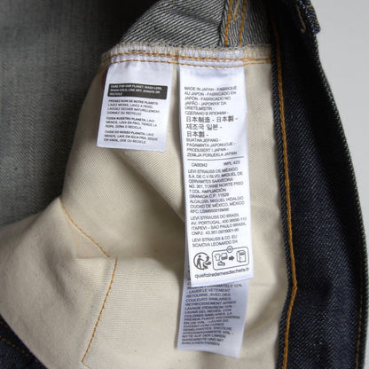LEVI'S VINTAGE CLOTHING 47501 501XX Big E Denim Size 40×34
