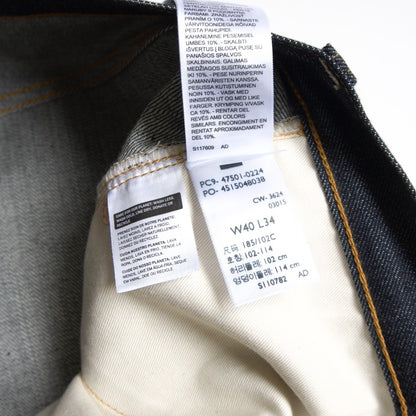LEVI'S VINTAGE CLOTHING 47501 501XX Big E Denim Size 40×34