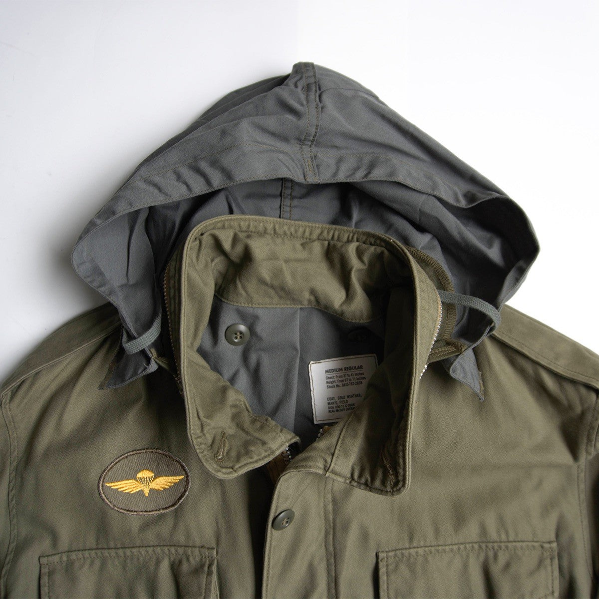 THE REAL MCCOY'S Taxi Driver M-65 2nd Type Field Size M