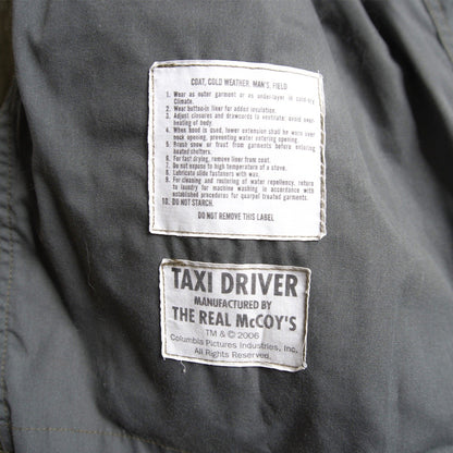 THE REAL MCCOY'S Taxi Driver M-65 2nd Type Field Size M