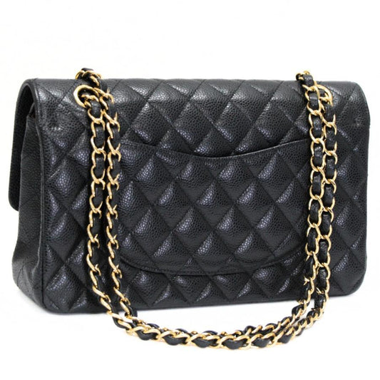 CHANEL Matelasse 25 Double Flap Bag Black