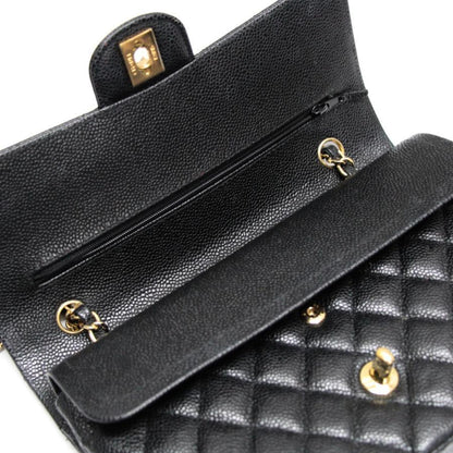 CHANEL Matelasse 25 Double Flap Bag Black