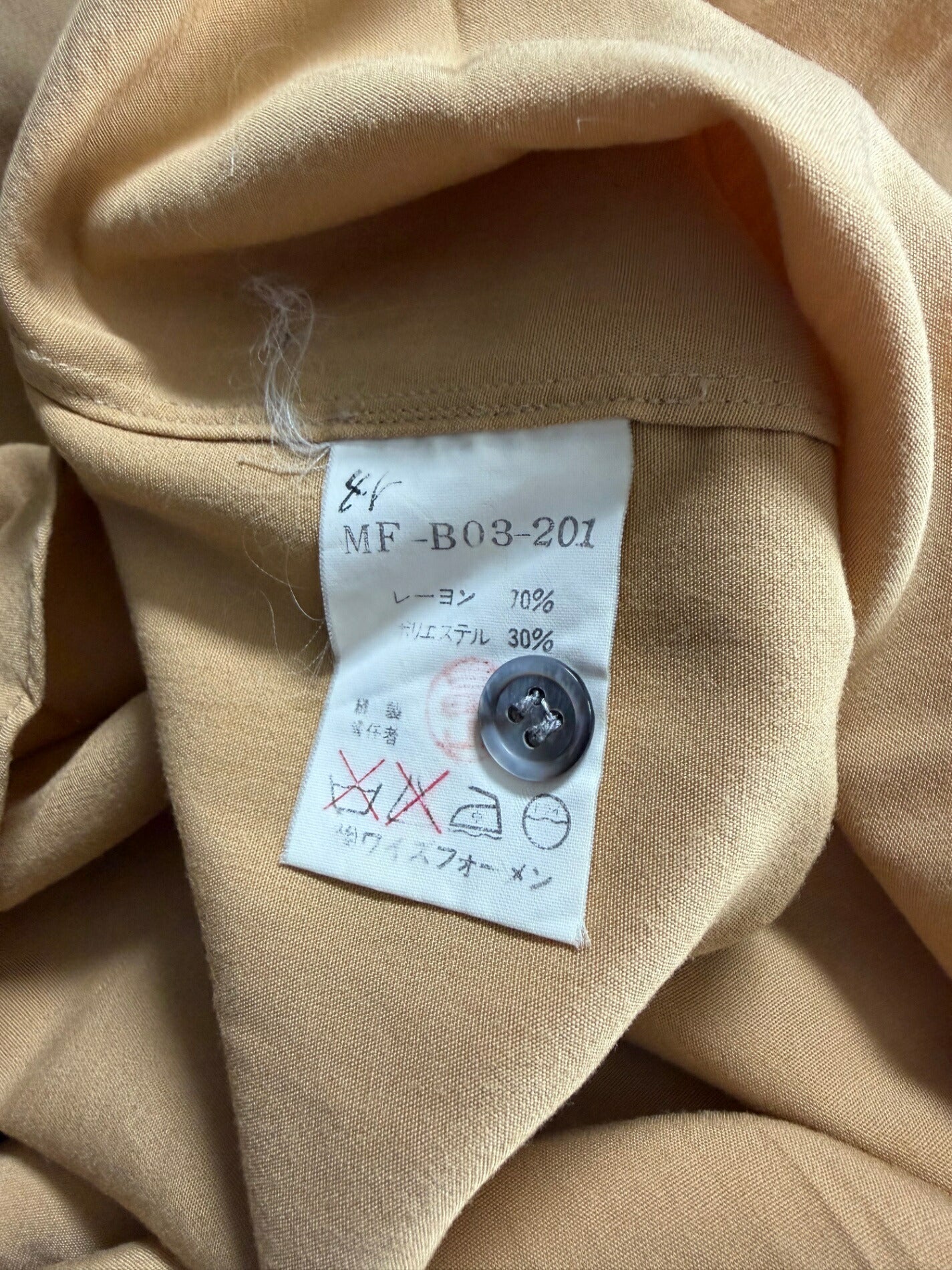 Y's for men Rayon Poly Oversized Open Collar Shirt Size XXL