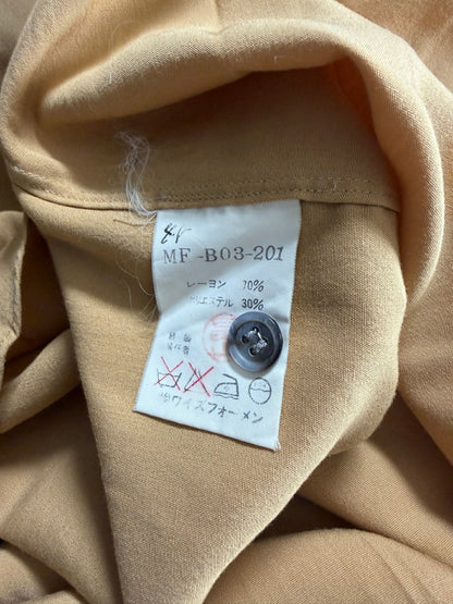 Y's for men Rayon Poly Oversized Open Collar Shirt Size XXL