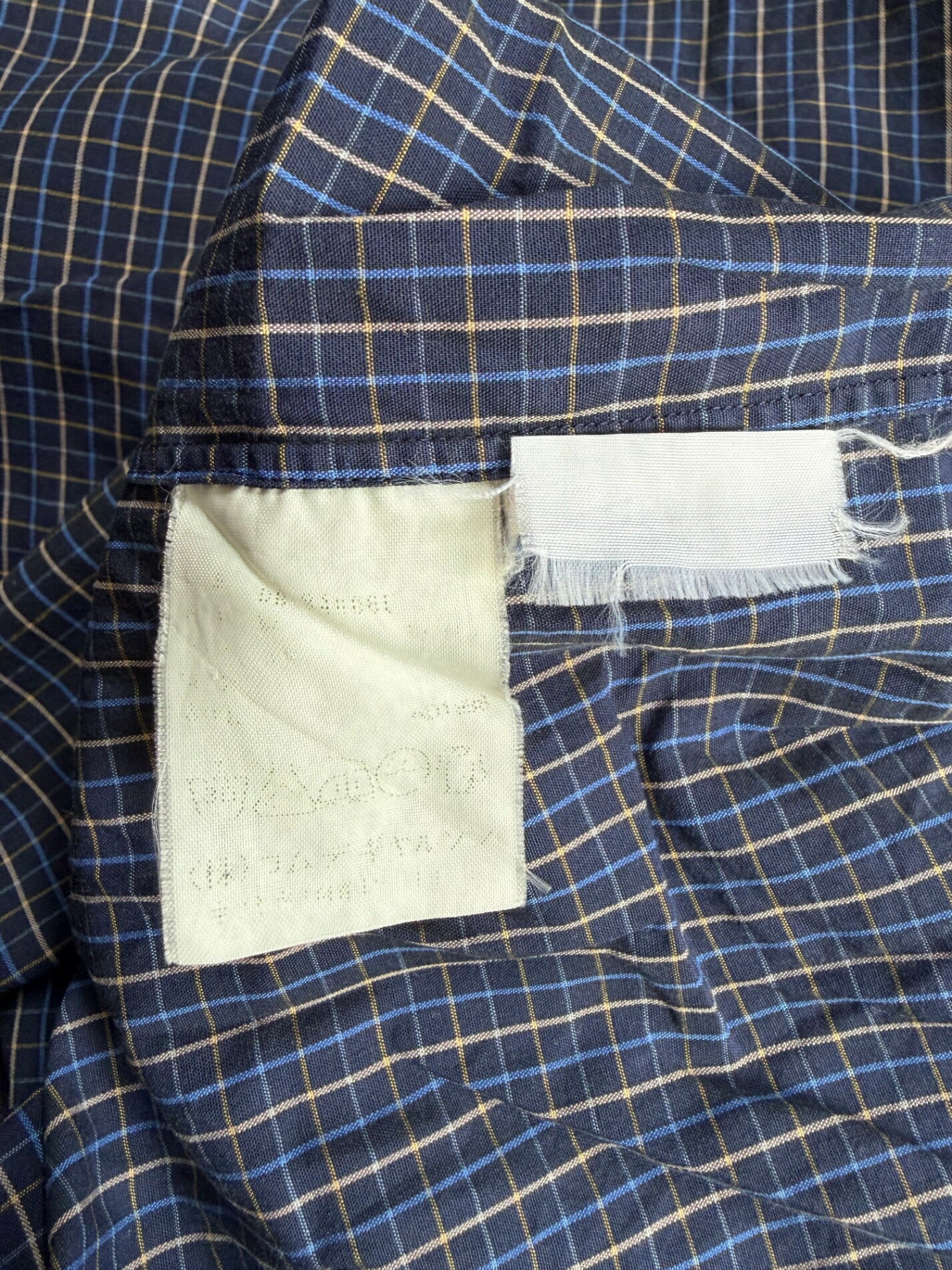 COMME des GARCONS HOMME DEUX Archive Check Shirt Size XL