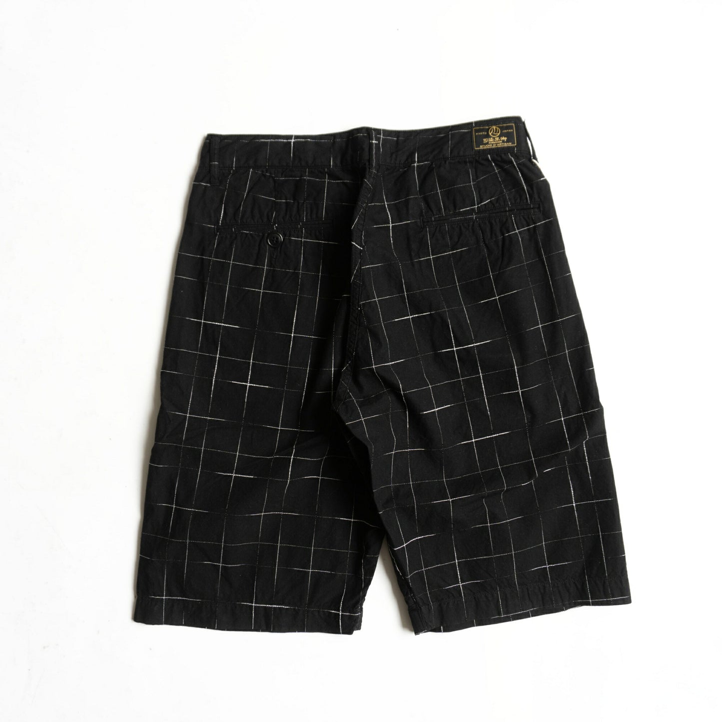 STUDIO D'ARTISAN 1900 Kyoto Black Dyeing Kasuri Size 33