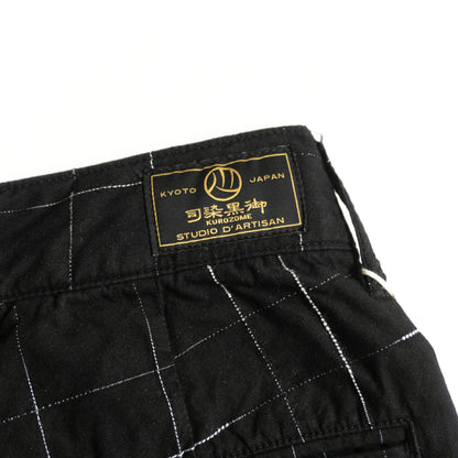 STUDIO D'ARTISAN 1900 Kyoto Black Dyeing Kasuri Size 33