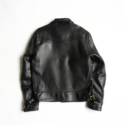 Y'2 LEATHER x UNION JAP Steer Oil Cossack Jacket Size LL