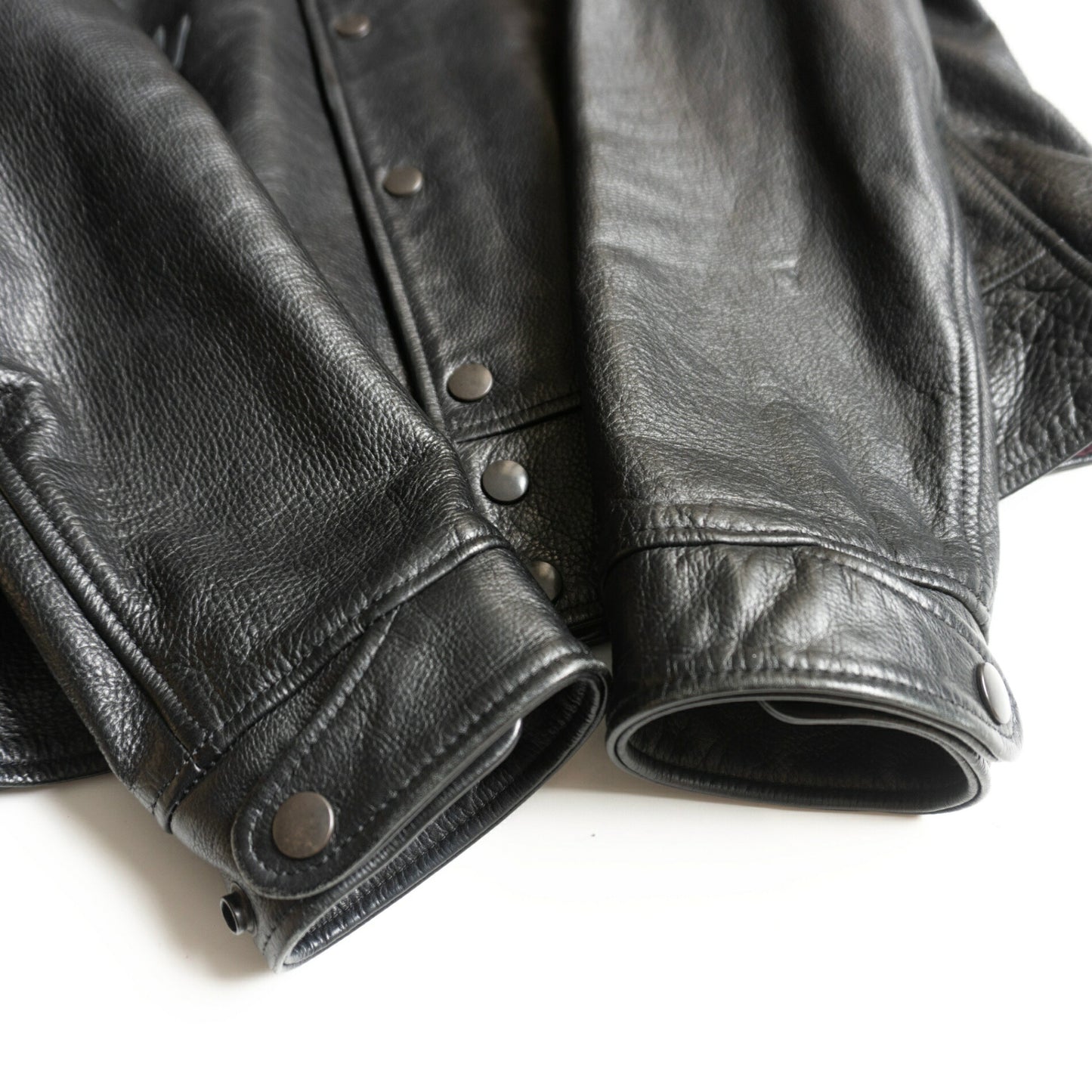 Y'2 LEATHER x UNION JAP Steer Oil Cossack Jacket Size LL