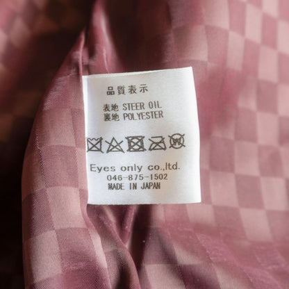Y'2 LEATHER x UNION JAP Steer Oil Cossack Jacket Size LL