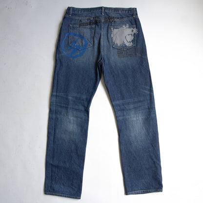 FRAGMENT x Travis Scott Cactus Jack Denim Pants Size 34