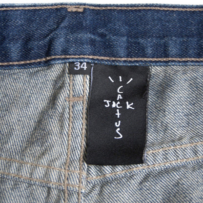 FRAGMENT x Travis Scott Cactus Jack Denim Pants Size 34