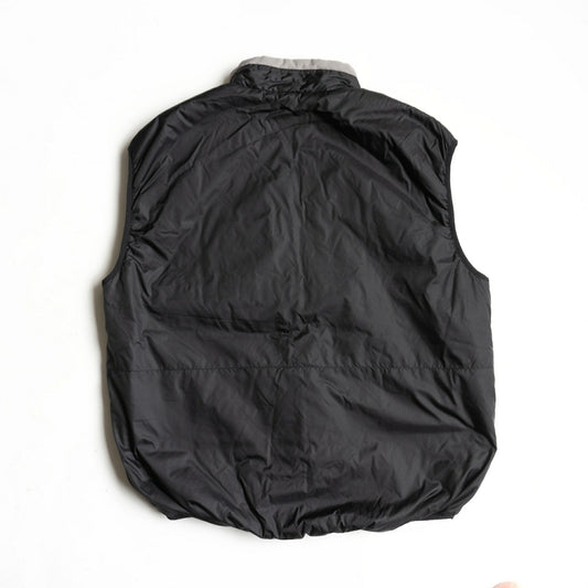 OLD STUSSY 00s Reversible Full Zip Nylon Vest Size XL