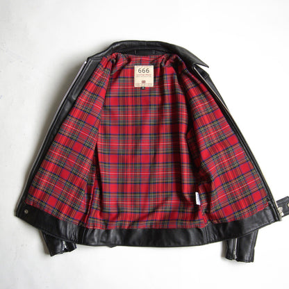 666 triple six Steerhide Single Rider's Leather Size 36