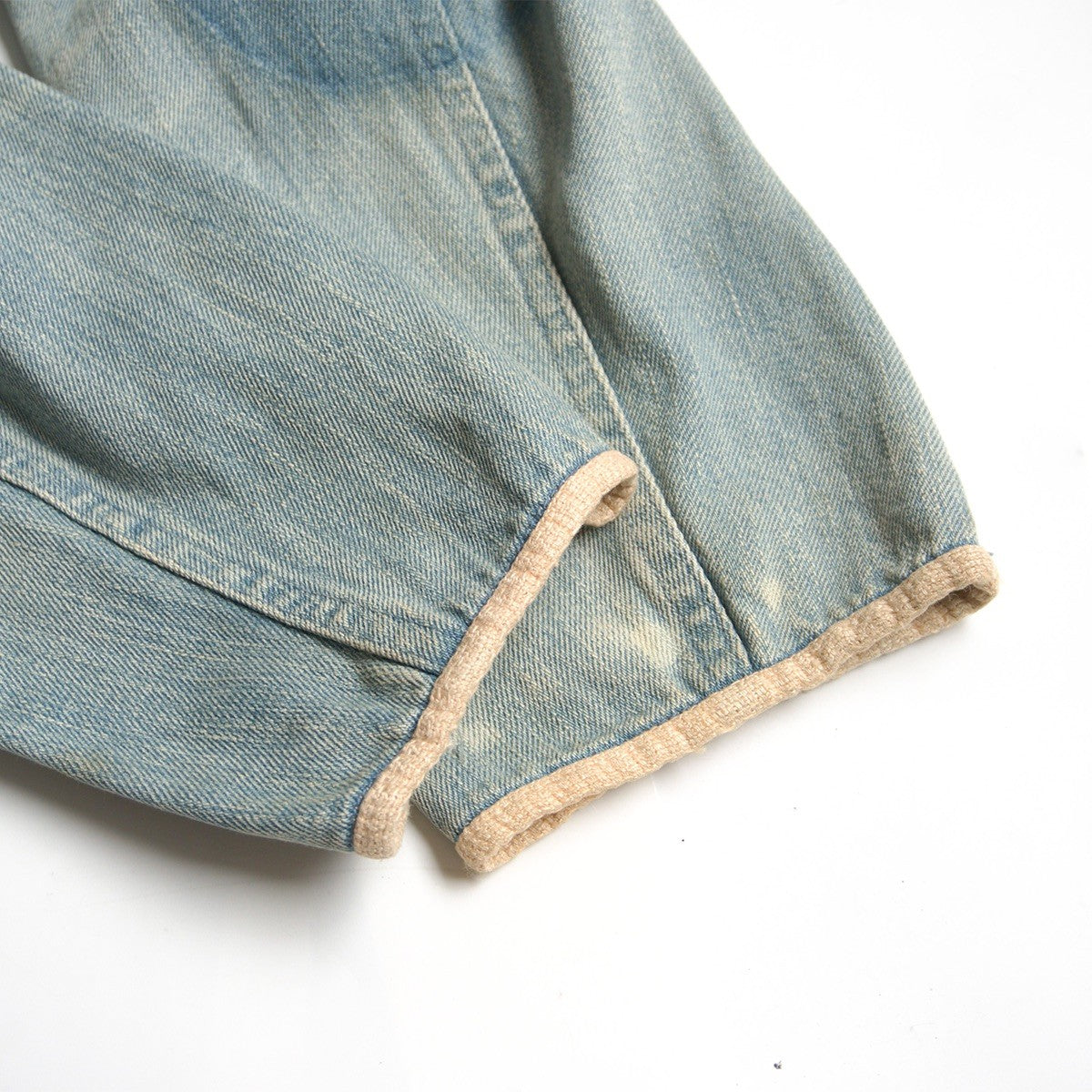 KAPITAL Repair Processed Distressed Denim Jacket Size M