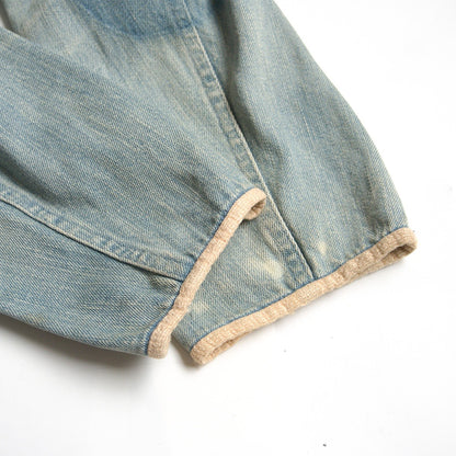 KAPITAL Repair Processed Distressed Denim Jacket Size M