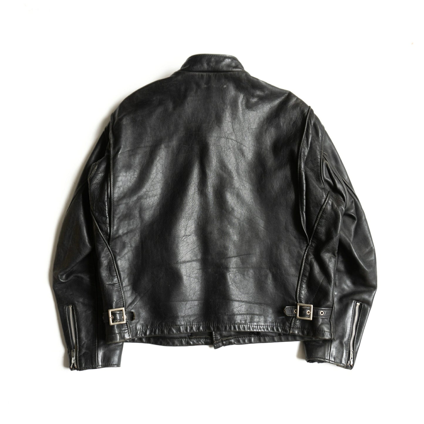 SCHOTT 641 USA Made Single Rider Leather Jacket Size S