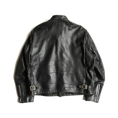 SCHOTT 641 USA Made Single Rider Leather Jacket Size S