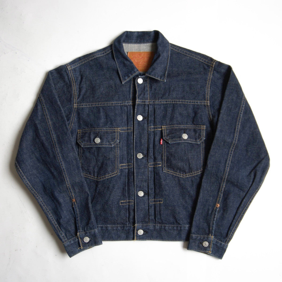 LEVI'S 507XX Big E 2nd Type Denim Jacket Dark Wash Size XXS