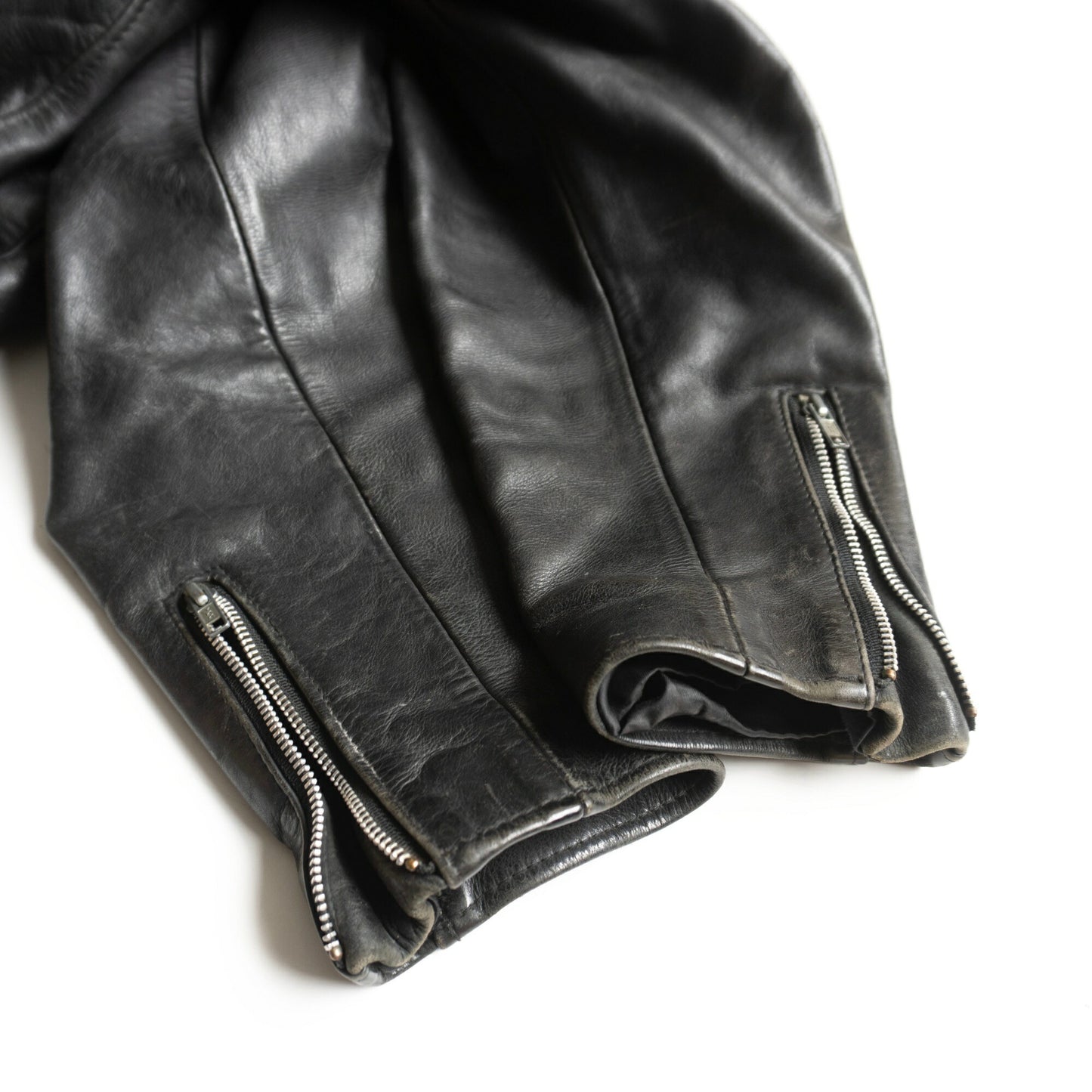 SCHOTT 641 USA Made Single Rider Leather Jacket Size S