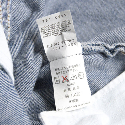 LEVI'S 80s USA Made 501 Denim Pants Size 34×36