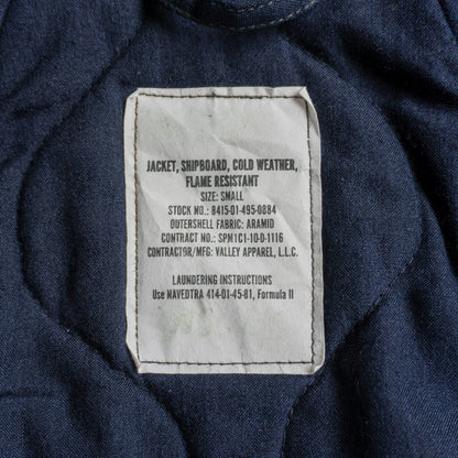 US NAVY Aramid Shipboard Jacket Rounded Silhouette Size S
