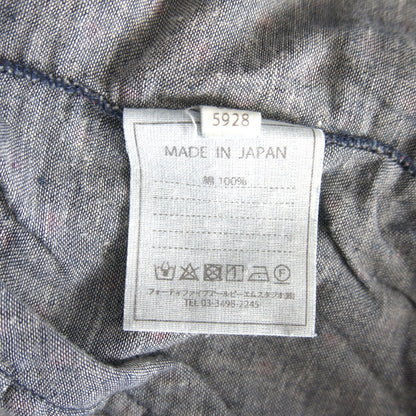 45R Indigo Double Weave Polka Dot Umahiko Dress Size 0
