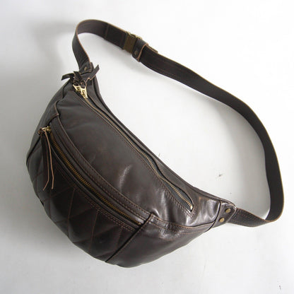Y'2 LEATHER Horsehide Waist Bag Size ONE SIZE