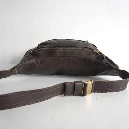 Y'2 LEATHER Horsehide Waist Bag Size ONE SIZE