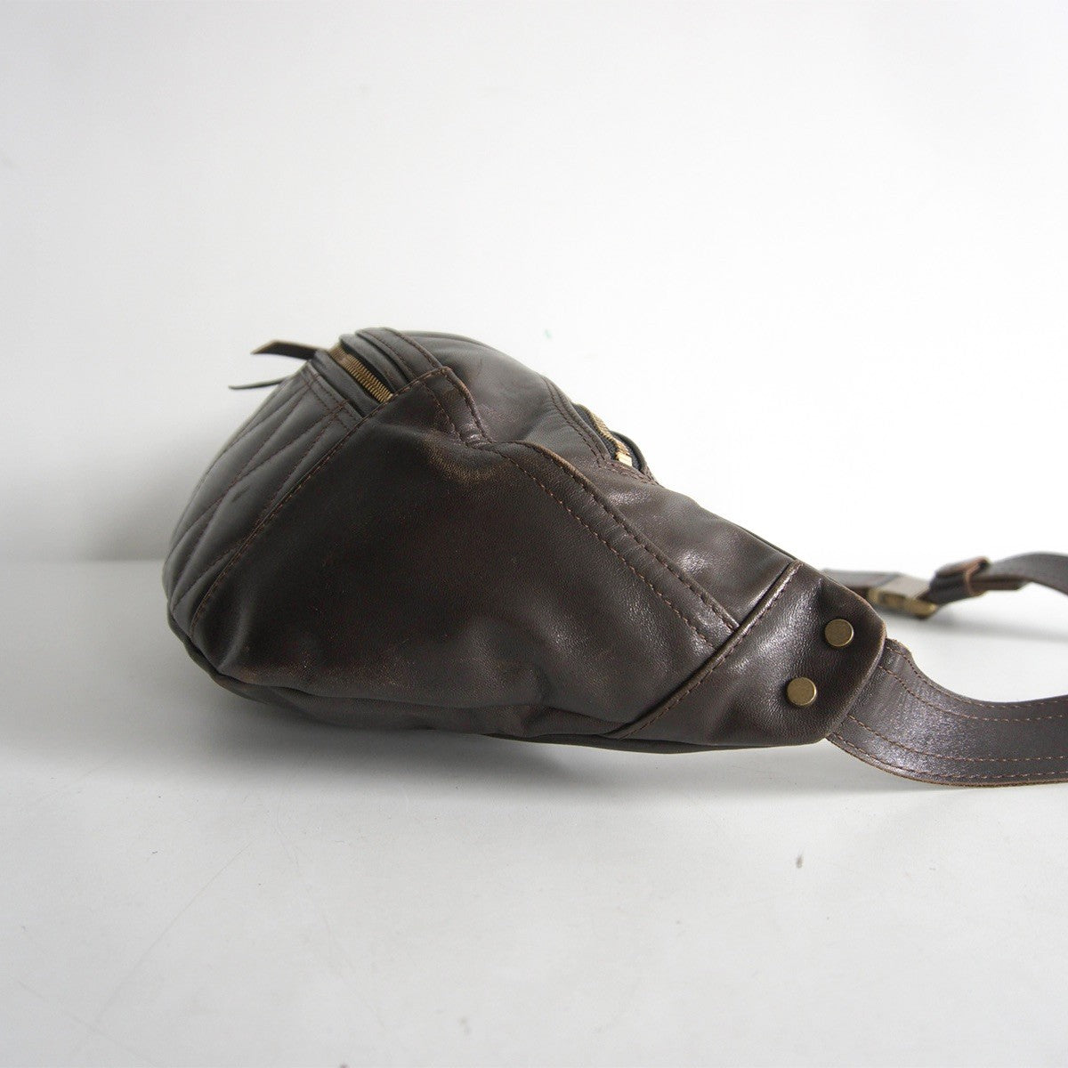 Y'2 LEATHER Horsehide Waist Bag Size ONE SIZE