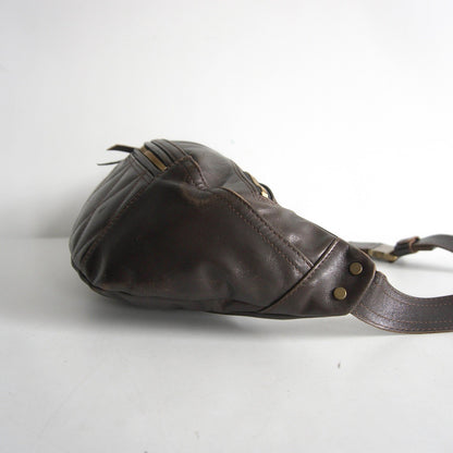 Y'2 LEATHER Horsehide Waist Bag Size ONE SIZE