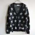 WACKO MARIA Star Pattern Mohair Cardigan Size M