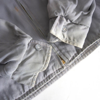 SERVAL 50s Vintage Kasuri Rayon Gabardine Reversible Size M