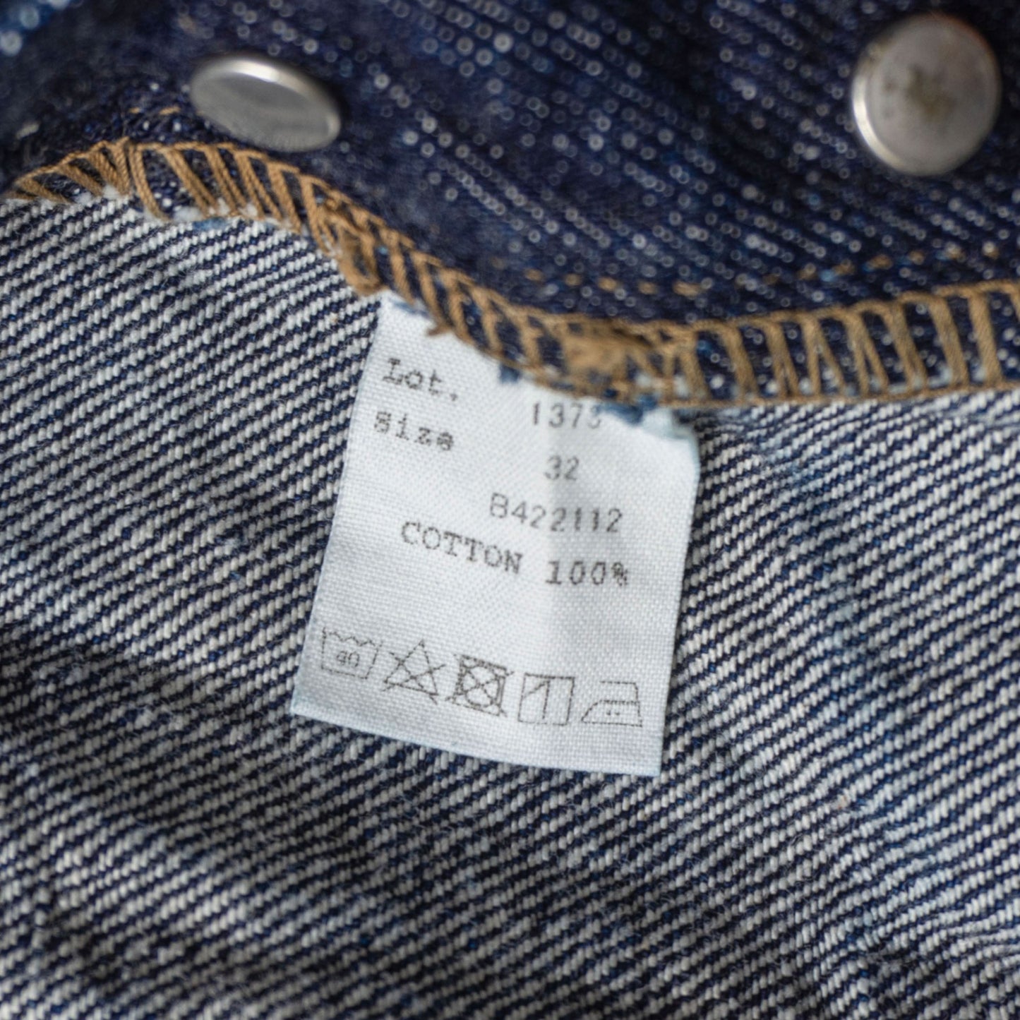 FULLCOUNT 1373 Son Of The Soil Wide Leg Denim Size 32×32