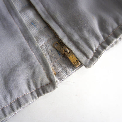 SERVAL 50s Vintage Kasuri Rayon Gabardine Reversible Size M