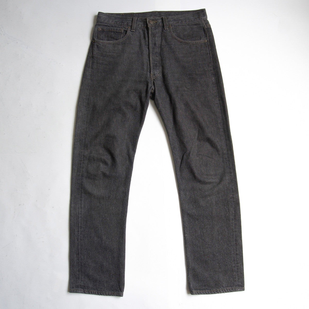 LEVI'S 90s USA 501 Pre-Dyed Black Denim Jeans Size 32×30