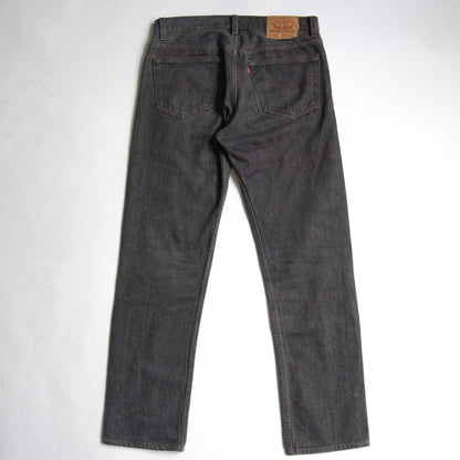 LEVI'S 90s USA 501 Pre-Dyed Black Denim Jeans Size 32×30