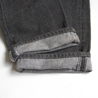 LEVI'S 90s USA 501 Pre-Dyed Black Denim Jeans Size 32×30