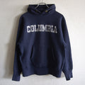 CHAMPION 80s College Logo Reverse Weave Hoodie Size S