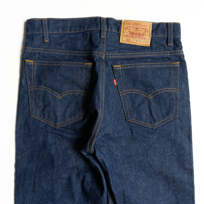 LEVI'S 80s USA Made 517 Flare Denim Pants Size 33×34