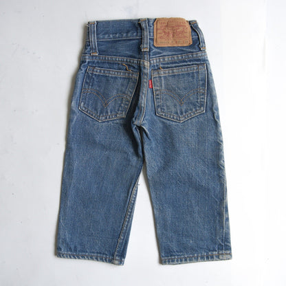 LEVI'S 80s Vintage Kids 302-0117 Denim Pants Size AGE0